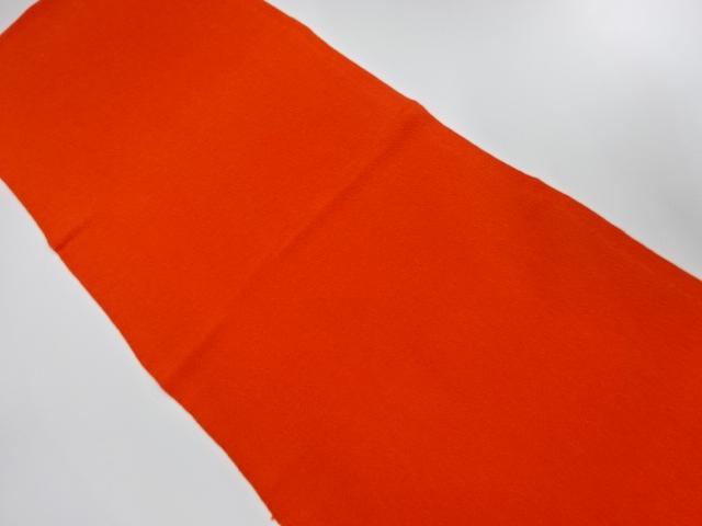 未使用品　正絹　縮緬地　帯揚げ